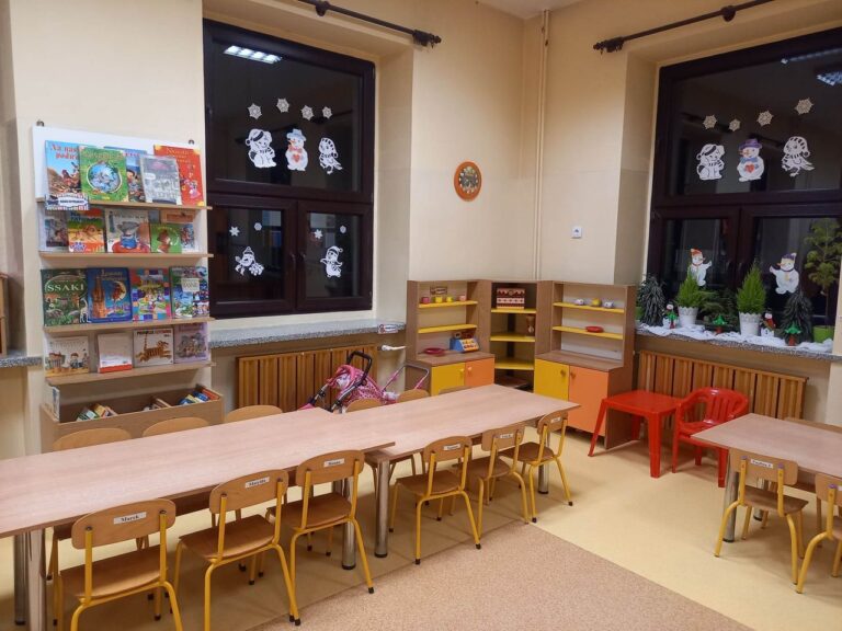 sala przedszkolna wiewiórki