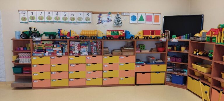 sala przedszkolna wiewiórki