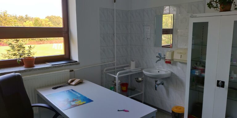Gabinet pielęgniarki ZSPnr1 w Osieku