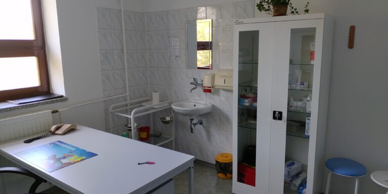 Gabinet pielęgniarki ZSPnr1 w Osieku